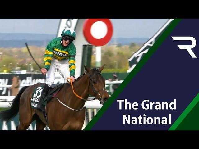 HISTORY! Rachael Blackmore wins the 2021 Randox Grand National aboard Minella Times